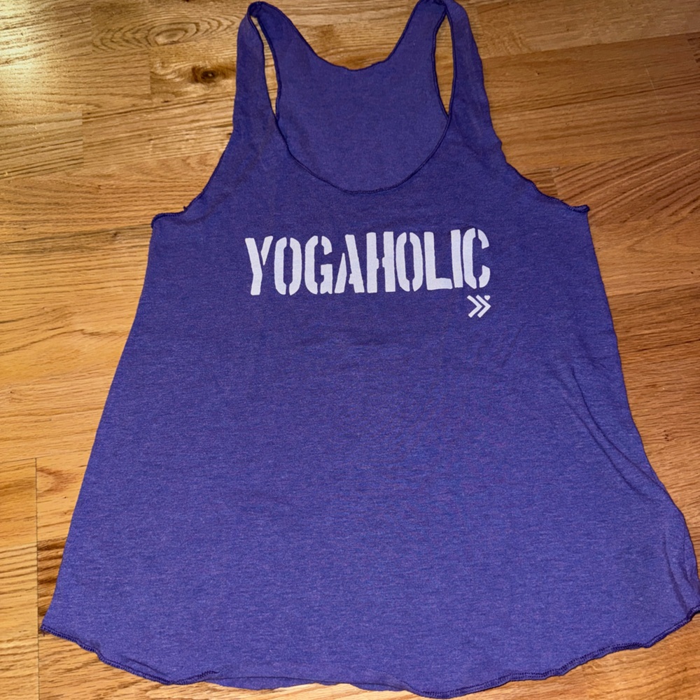 Purple Women's Yogaholic Tank Top